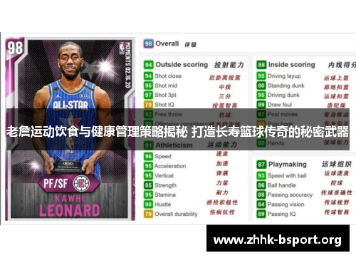 老詹运动饮食与健康管理策略揭秘 打造长寿篮球传奇的秘密武器 老詹运动饮食与健康管理策略揭秘 打造长寿篮球传奇的秘密武器